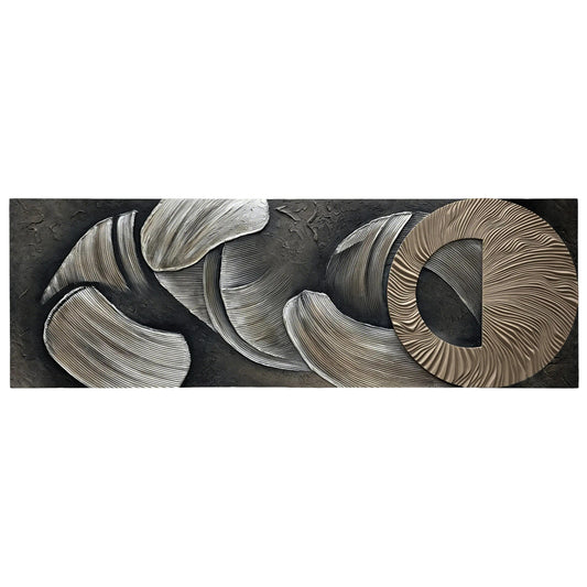 Bronze Spiral Sandstone Panorama Relief