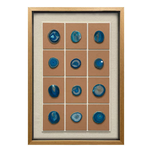 A three-dimensional carving masterpiece adorned with carved crystal panels, a modern wall art hanging piece for interior spaces.