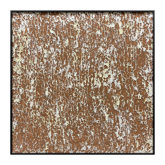 Handmade Mixed-Media Wall Art - Large Textured Painting