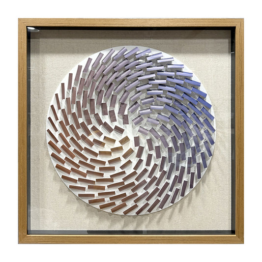 3D Parametric Acrylic Matrix Wall Sculpture