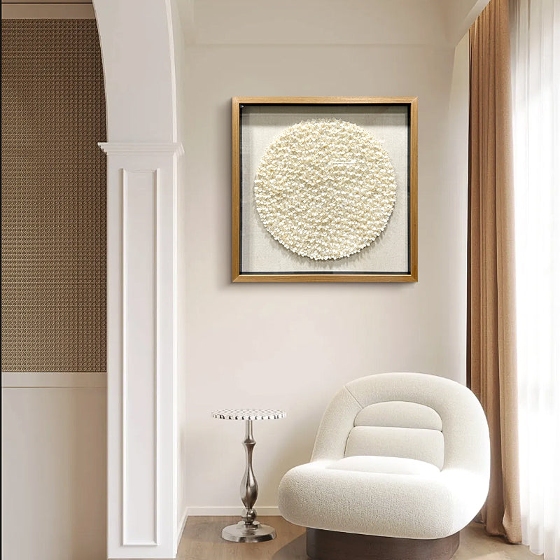 Natural Seashell Wall Art Flower Hanging Sculpture