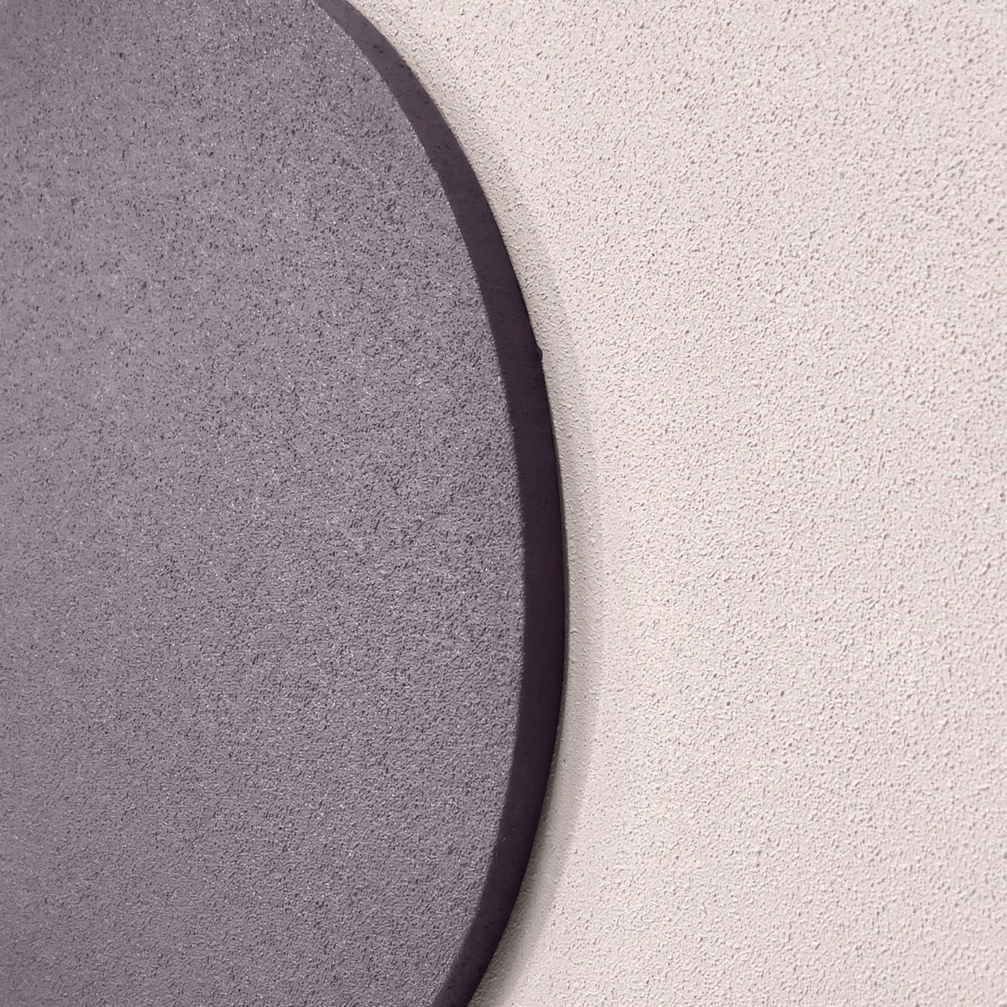 Mustard Ivory Layered Circle Wall Art