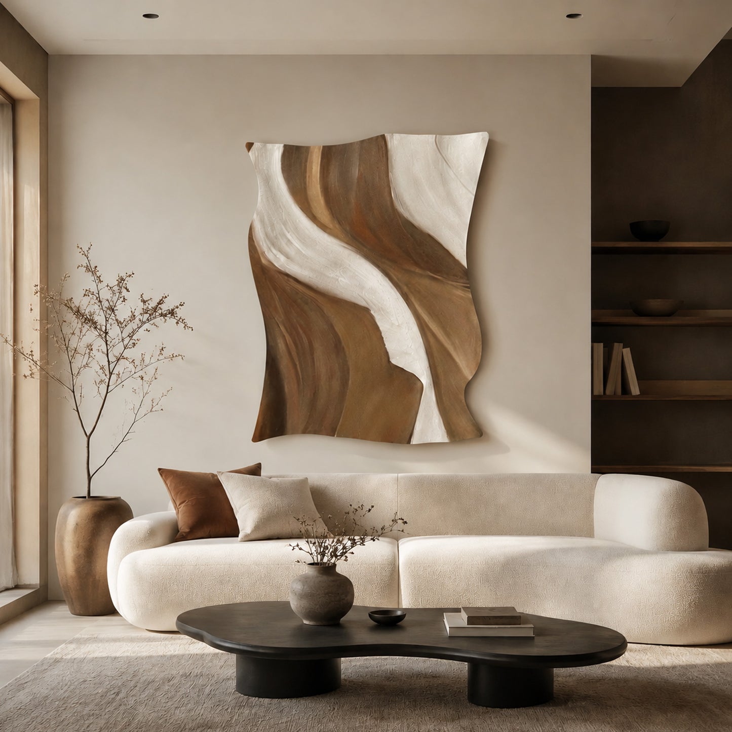 Earthflow Layered Sandstone Wall Art