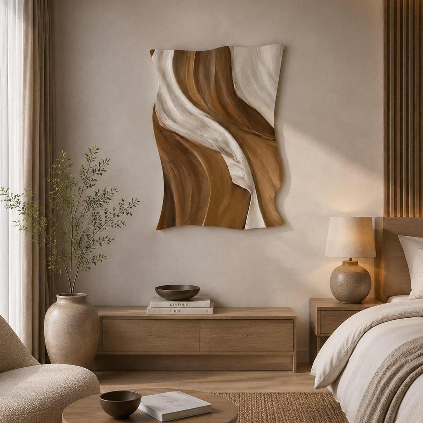 Earthflow Layered Sandstone Wall Art