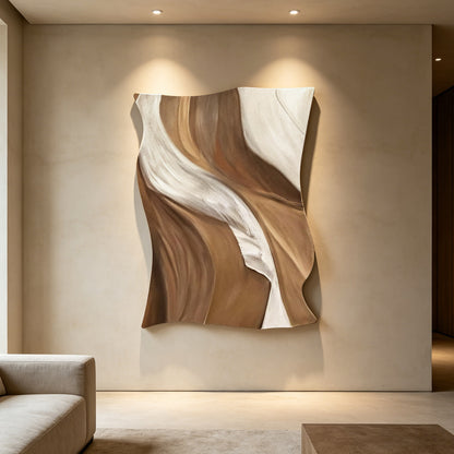 Earthflow Layered Sandstone Wall Art