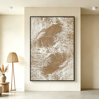 White Horse Textured Wall Portrait