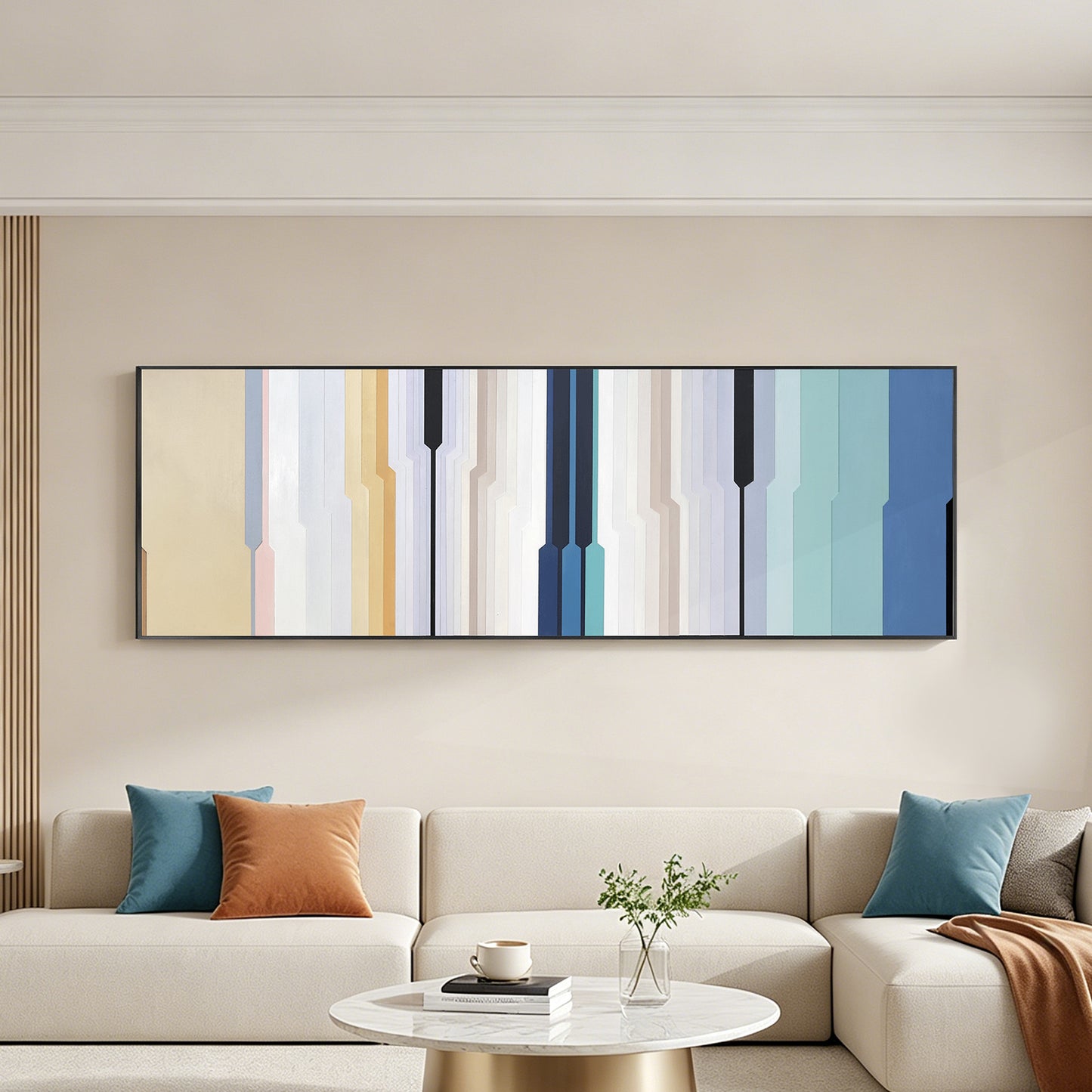 Pastel Skyline Acrylic Wall Panel