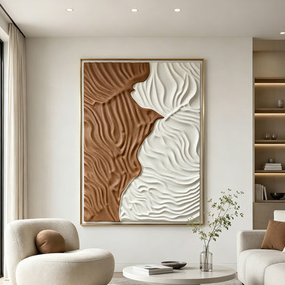 Terracotta Ivory Twin Current Art