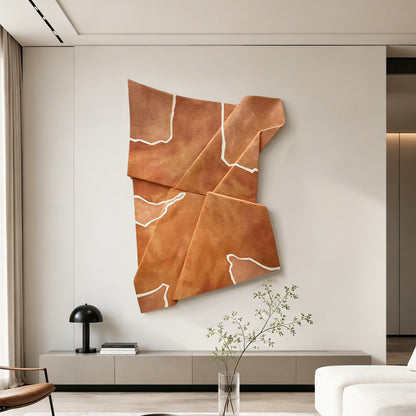 Terracotta Fragment Sandstone Wall Art