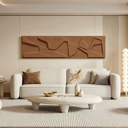 Terracotta Linear Carved Wall Panel