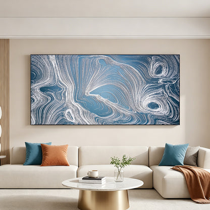 Golden Timber Grain Relief Wall Art