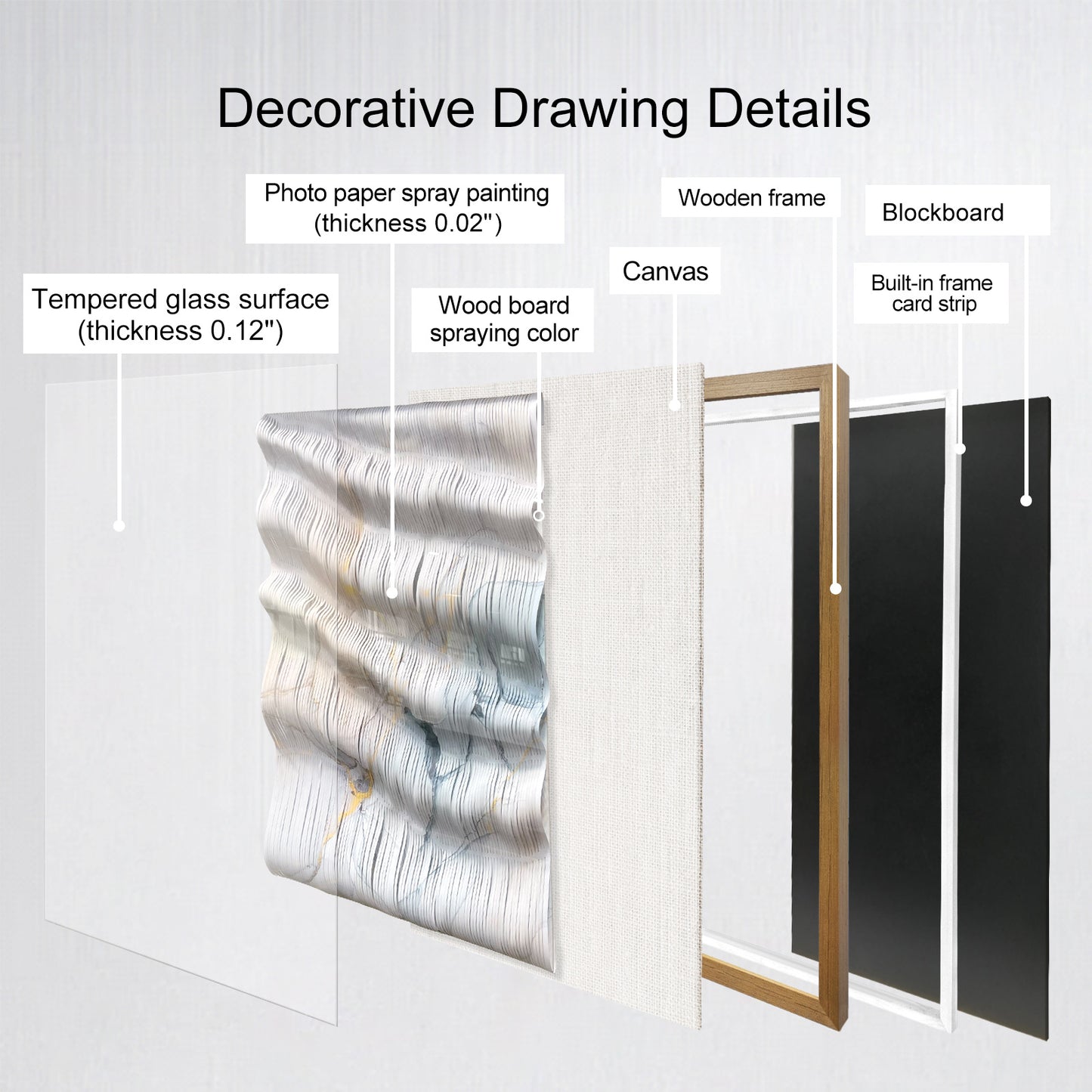 Handcrafted 3D paper art wall decor, featuring modern three-dimensional design and exquisite artistic texture.