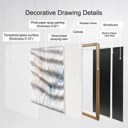 Handcrafted 3D paper art wall decor, featuring modern three-dimensional design and exquisite artistic texture.