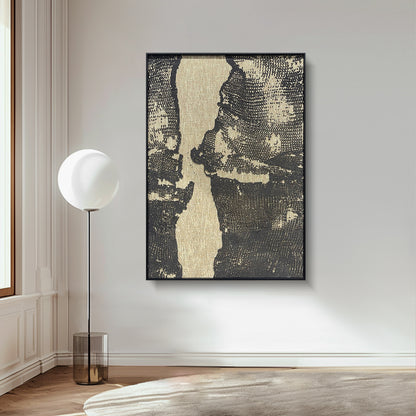 High-End Textured Wave Oil Painting - Modern Wall Art