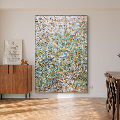 Luxury Modern Wall Art with Textured Surface and Soft Tones