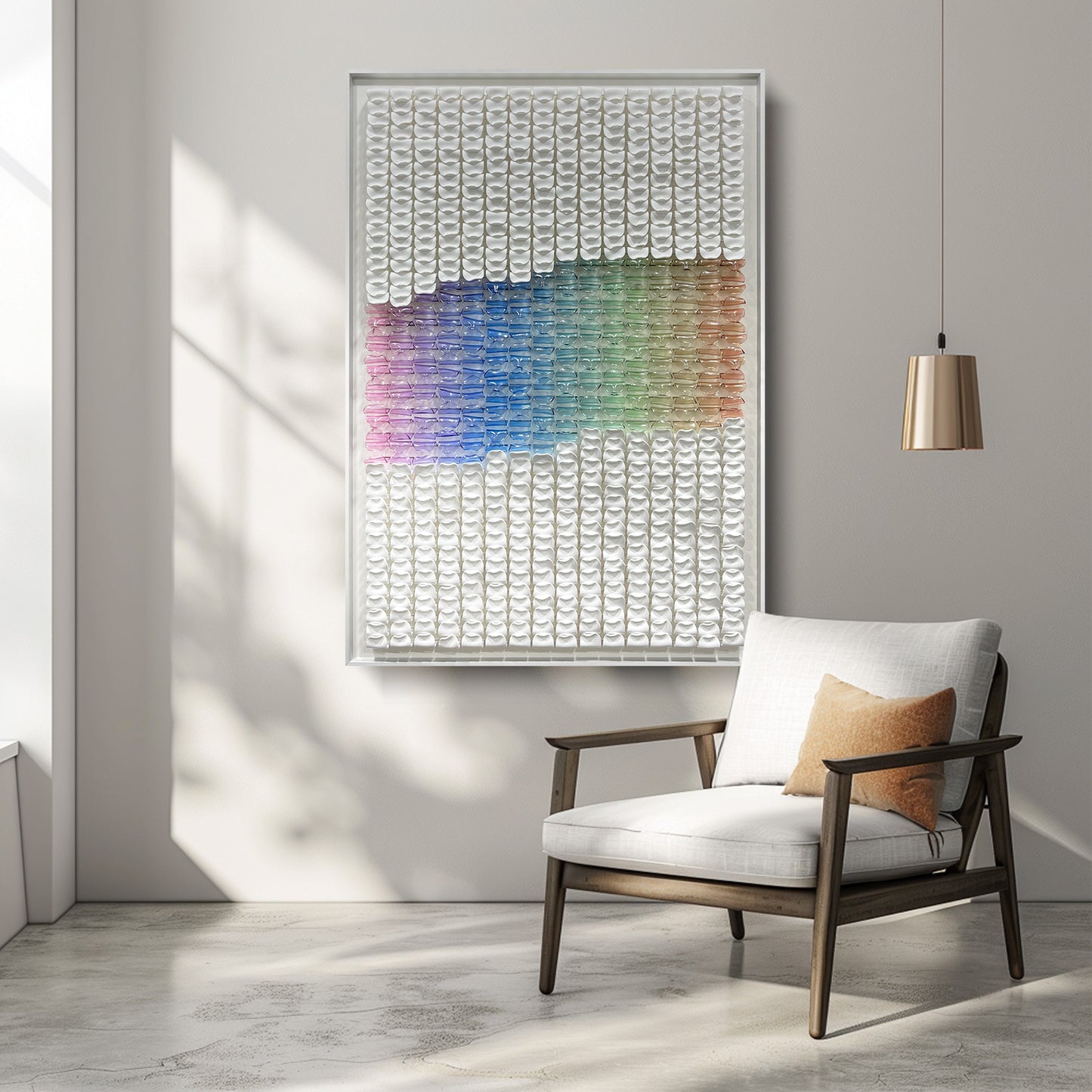 High-End Hot-Bent Acrylic Wall Art - 3D Sculpture