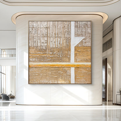 Architectural Neutral Textured Wall Art for Interior Design Projects