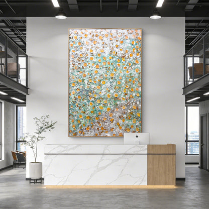 Luxury Modern Wall Art with Textured Surface and Soft Tones