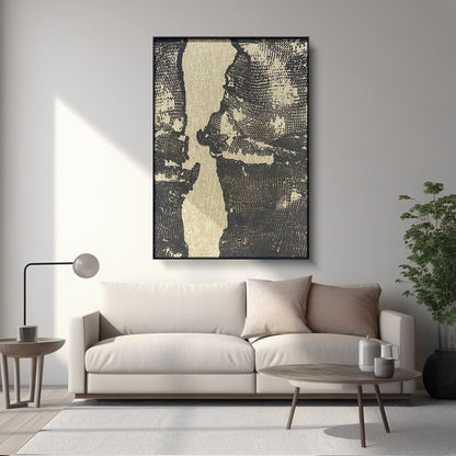 High-End Textured Wave Oil Painting - Modern Wall Art