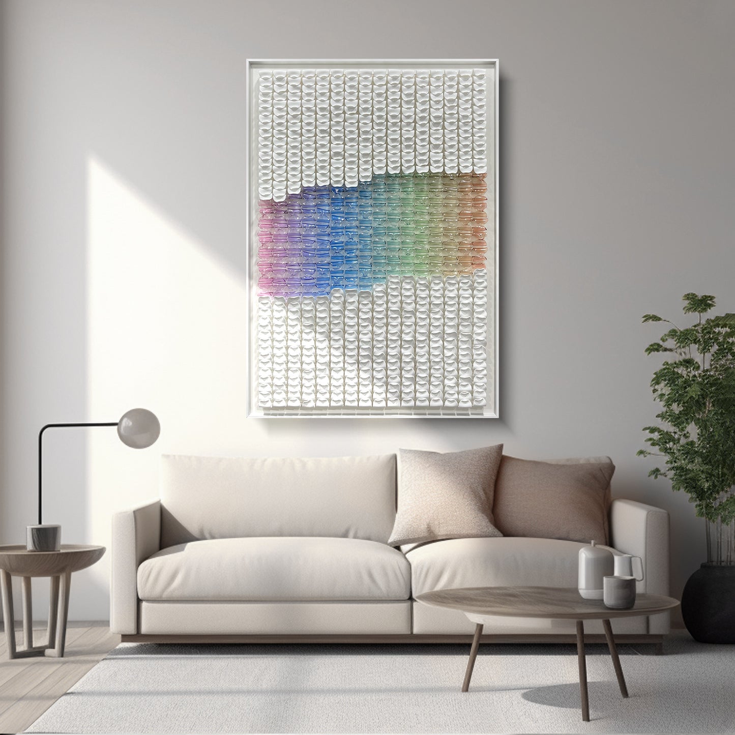 High-End Hot-Bent Acrylic Wall Art - 3D Sculpture