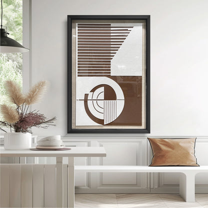 Chunky Textured Wood Carving - Heavy Impasto 3D Relief Decor