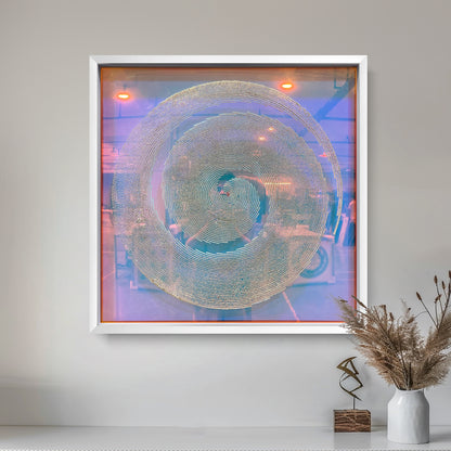 Wabi-Sabi Minimalist 3D Relief Wall Art - Clay Textured Canvas