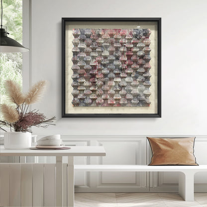 Handmade Cardstock uv molding Wall Art - Large Sculpture