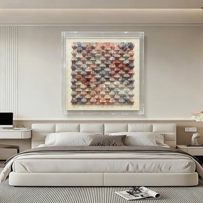Handmade Cardstock uv molding Wall Art - Large Sculpture