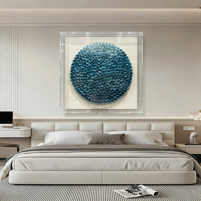 Handmade Wood Paper Flower Wall Art - Luxury Decor