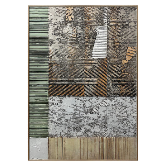 Gray Extra Large Wall Art Abstract Large Canvas Art Large wall Paintings Big Wall Decor Living Room for Bedroom Dining Room Wall Decor