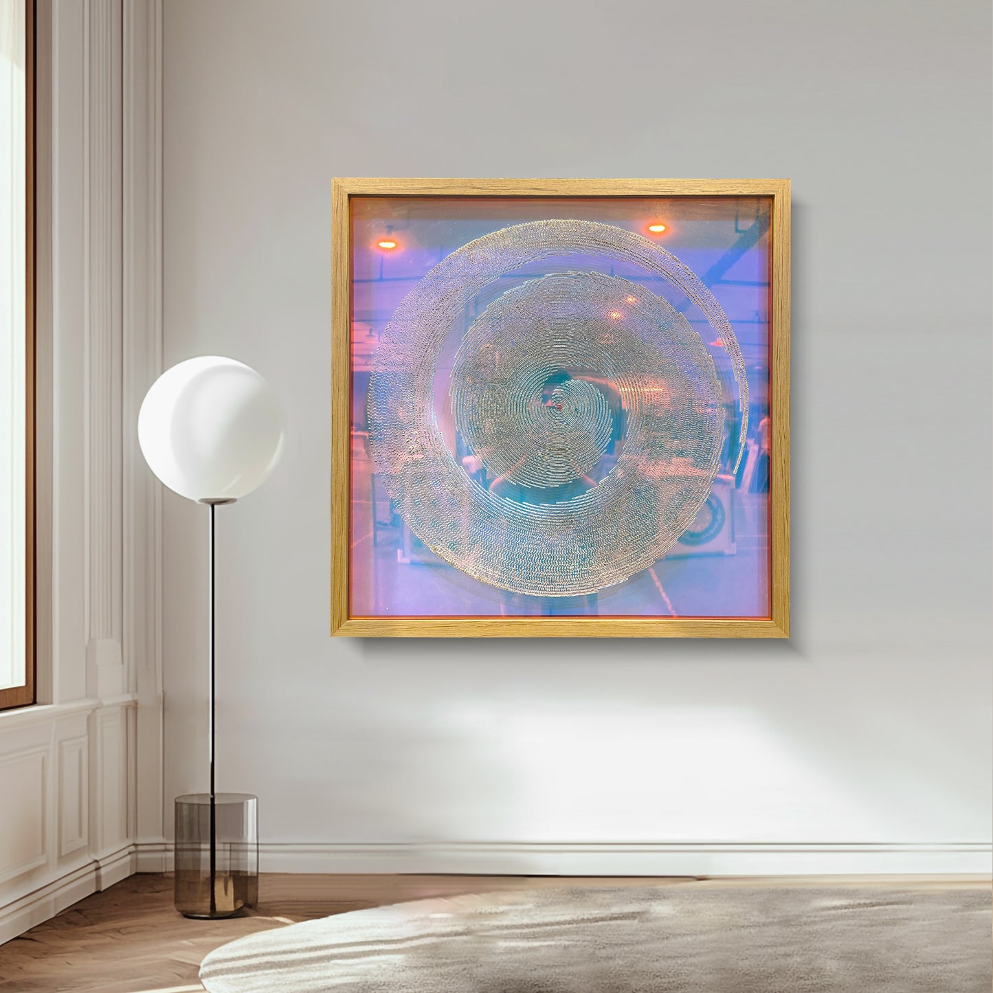 Wabi-Sabi Minimalist 3D Relief Wall Art - Clay Textured Canvas