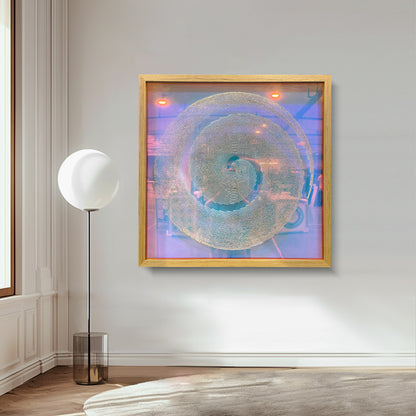 Wabi-Sabi Minimalist 3D Relief Wall Art - Clay Textured Canvas