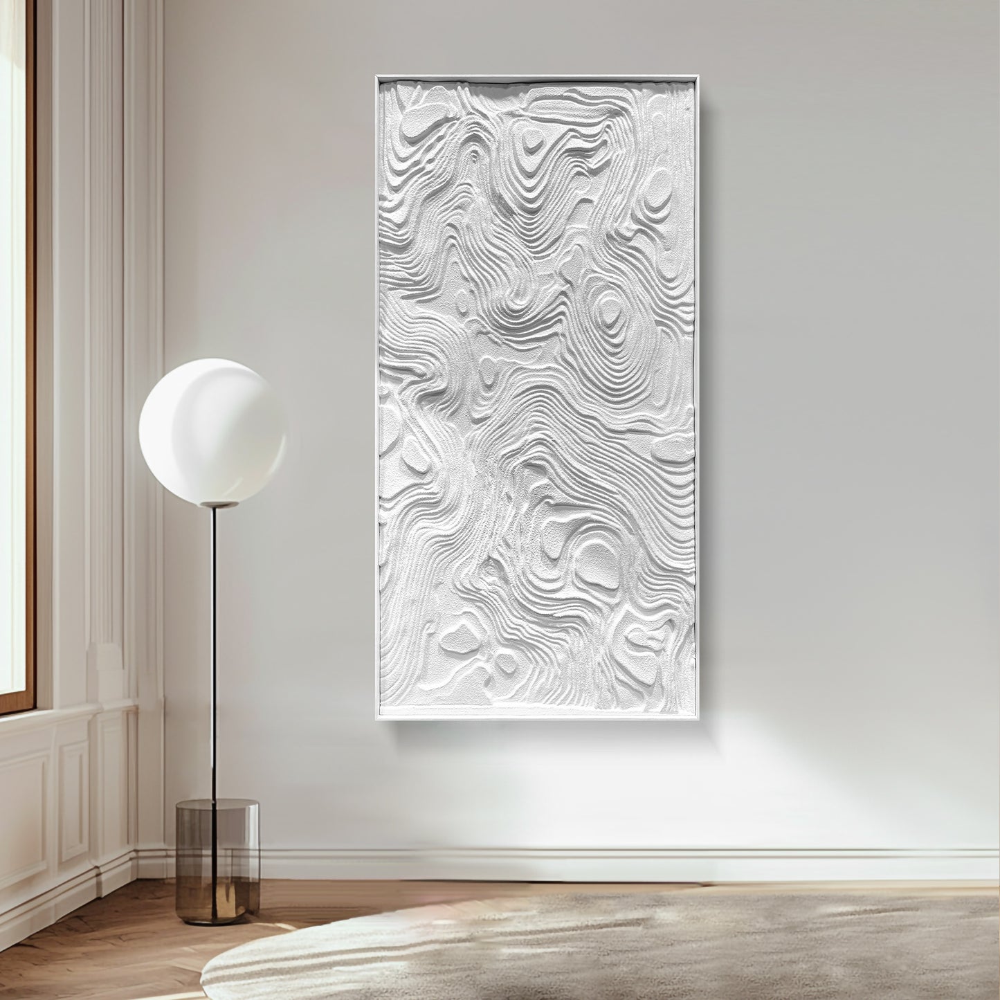 Architectural Sculpted Terrain Relief Feature Mural