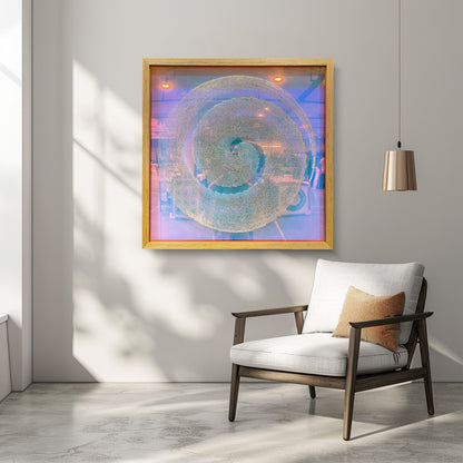 Wabi-Sabi Minimalist 3D Relief Wall Art - Clay Textured Canvas