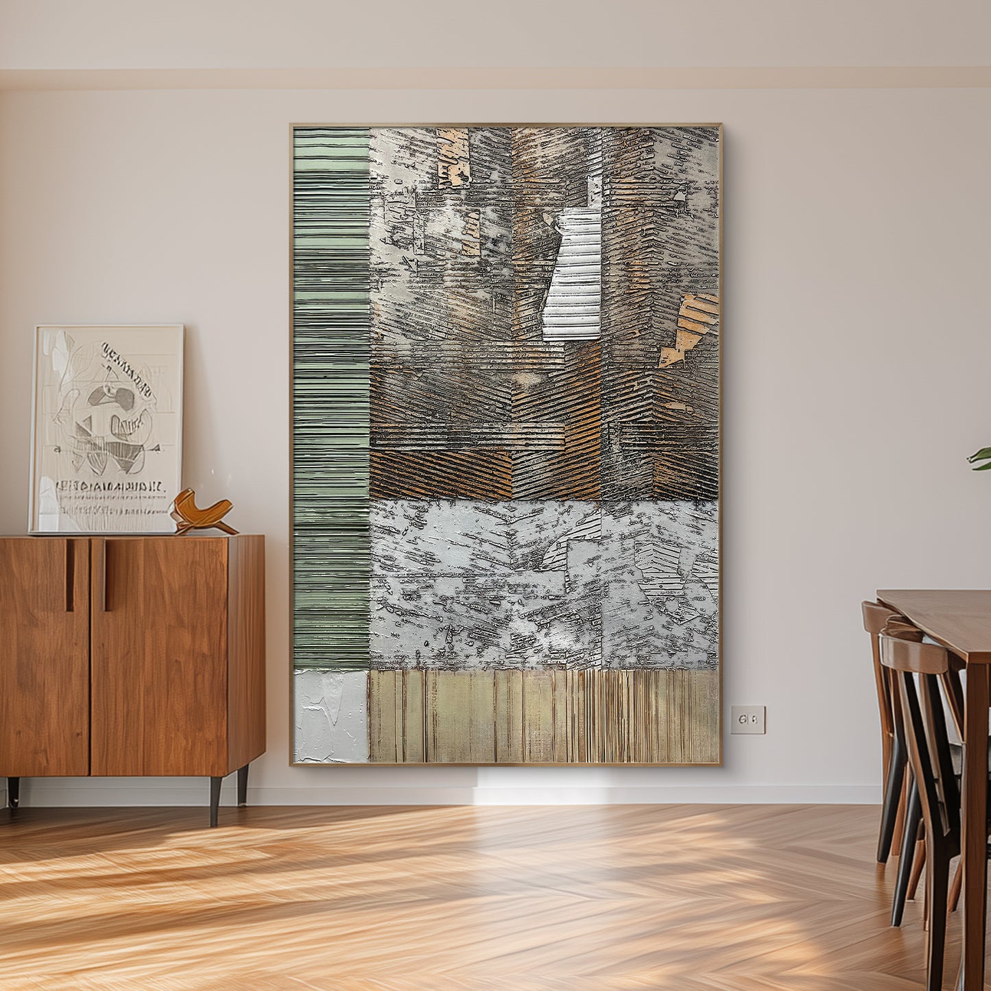 Gray Extra Large Wall Art Abstract Large Canvas Art Large wall Paintings Big Wall Decor Living Room for Bedroom Dining Room Wall Decor