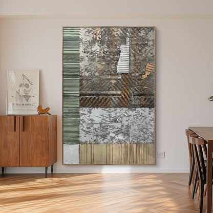 Gray Extra Large Wall Art Abstract Large Canvas Art Large wall Paintings Big Wall Decor Living Room for Bedroom Dining Room Wall Decor