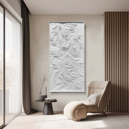 Architectural Sculpted Terrain Relief Feature Mural