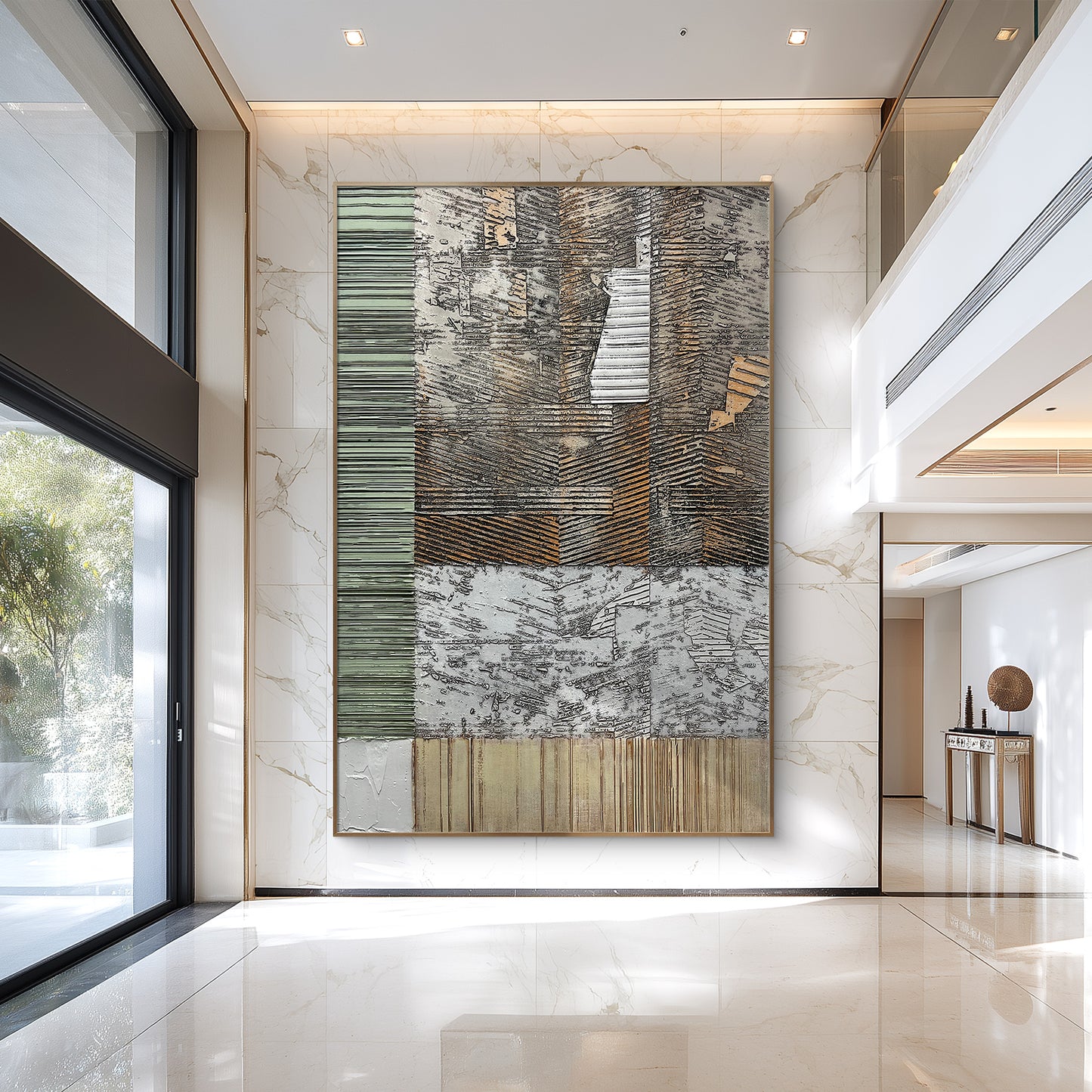 Gray Extra Large Wall Art Abstract Large Canvas Art Large wall Paintings Big Wall Decor Living Room for Bedroom Dining Room Wall Decor