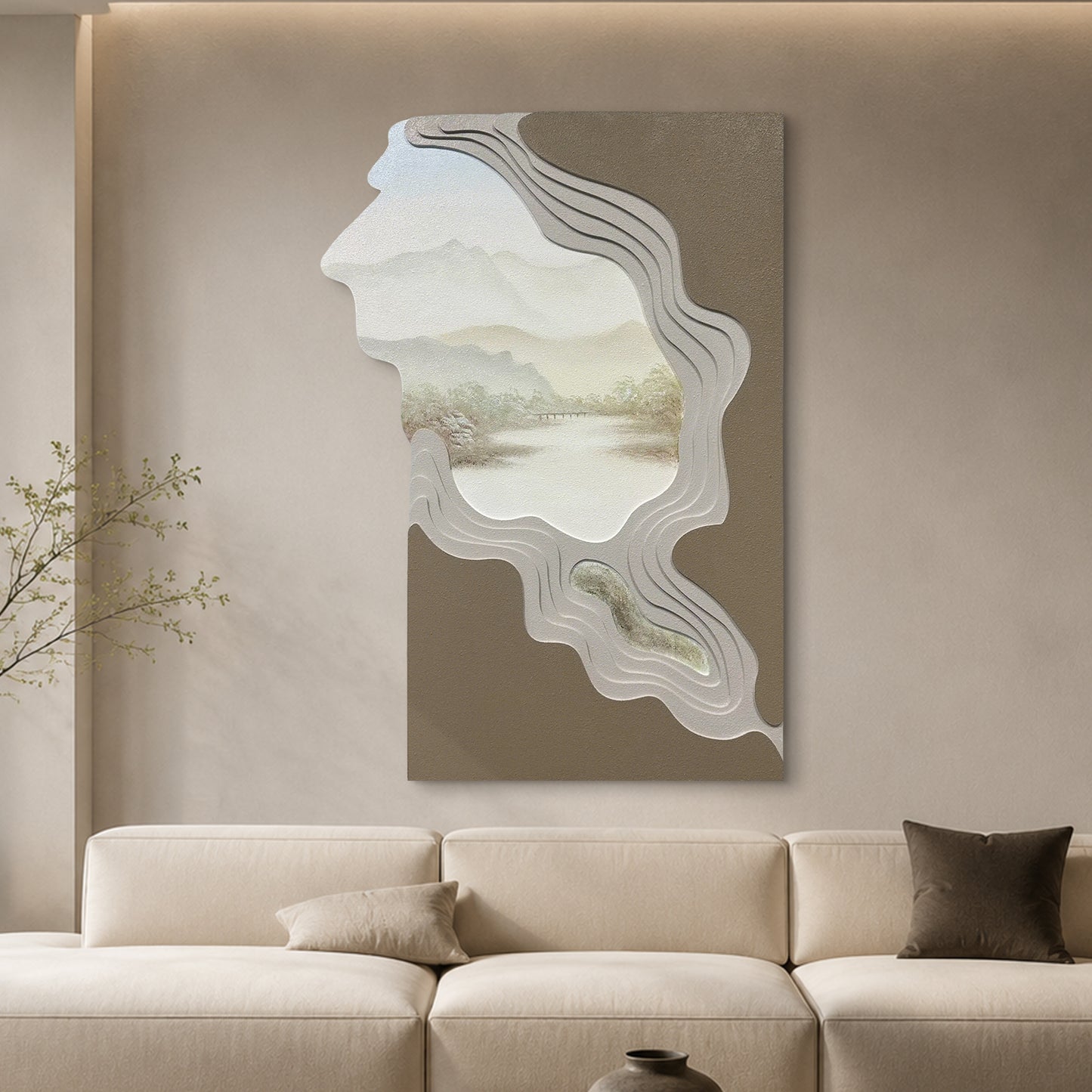 Mist Source Contour Sandstone Relief