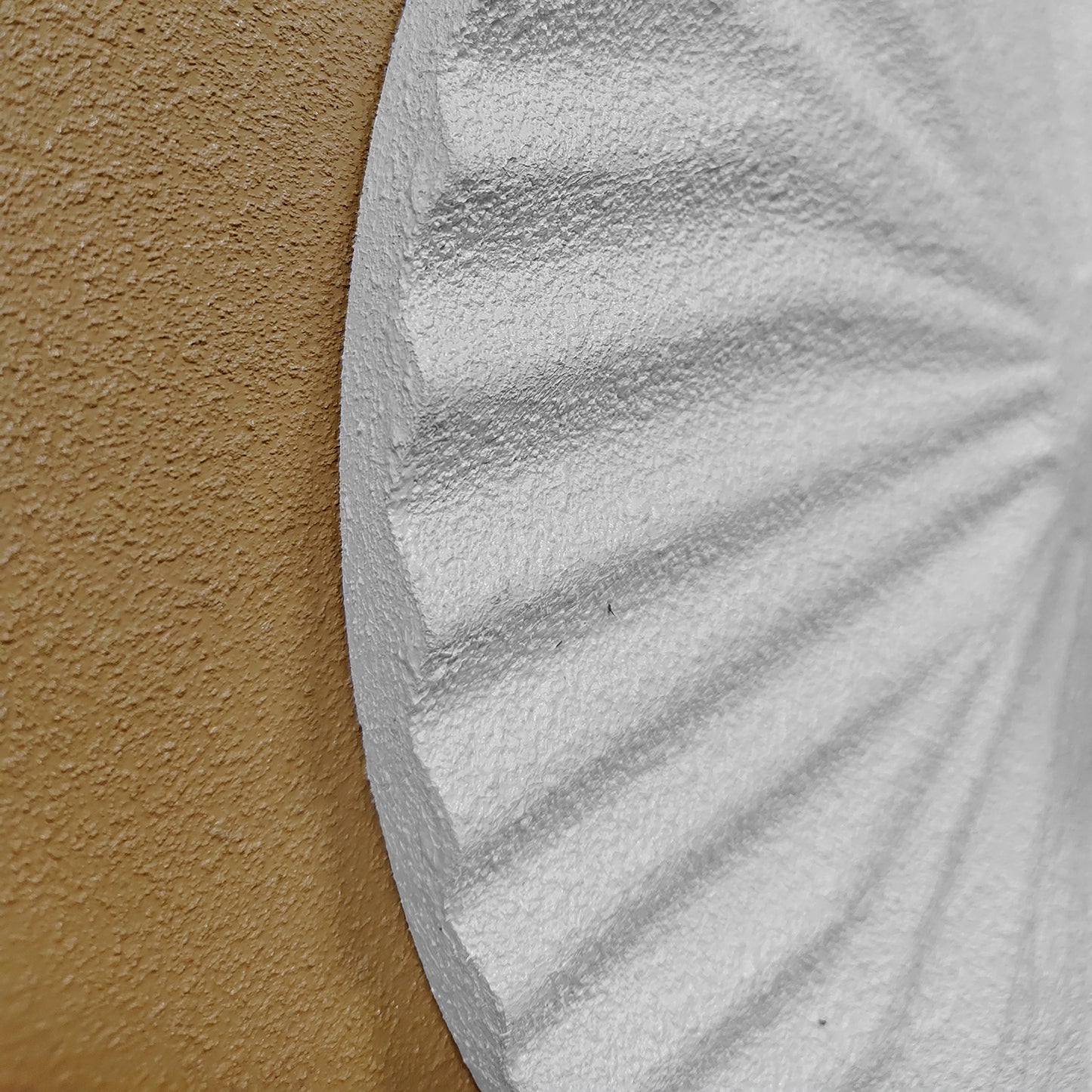 Taupe Shell Pearl Wall Sculpture