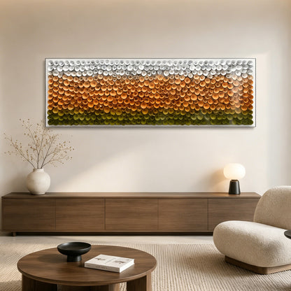 Blue Bloom Wood Flower Wall Decor