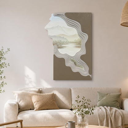 Mist Source Contour Sandstone Relief