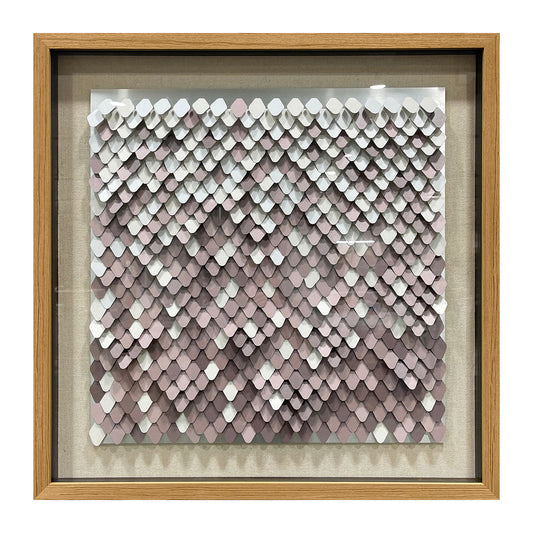 Abstract Textured Metal Patchwork Wall Art - Contemporary Sculpture