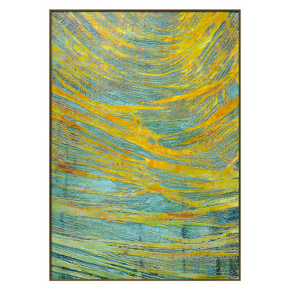 Modern Handmade Wall Art with Layered Texture Design