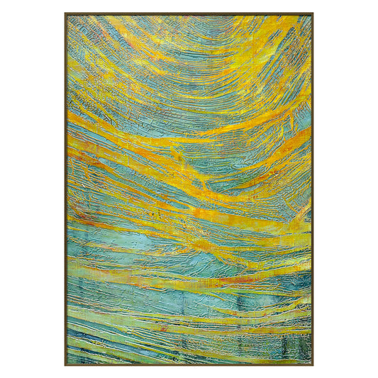 Modern Handmade Wall Art with Layered Texture Design