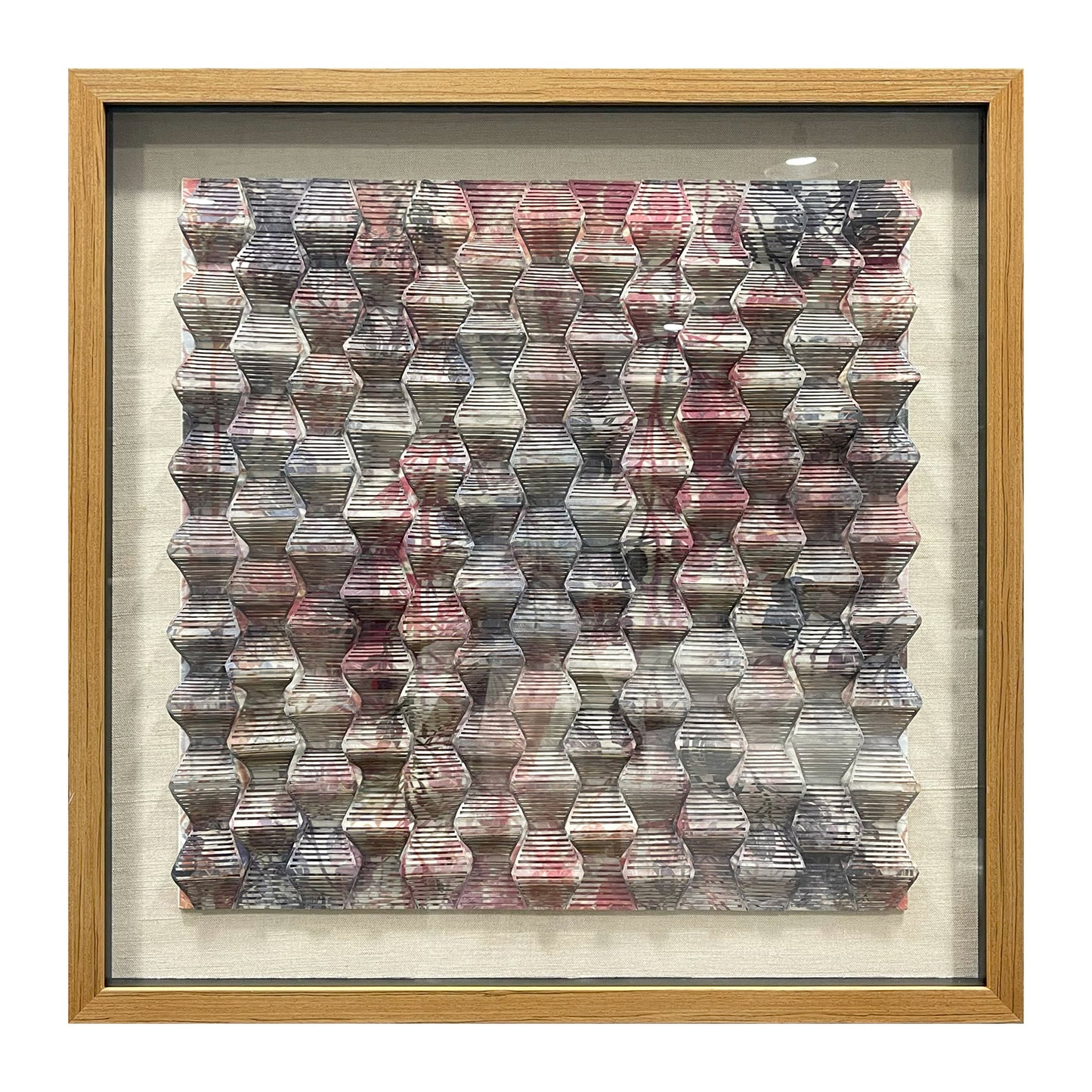 Handmade Cardstock uv molding Wall Art - Large Sculpture