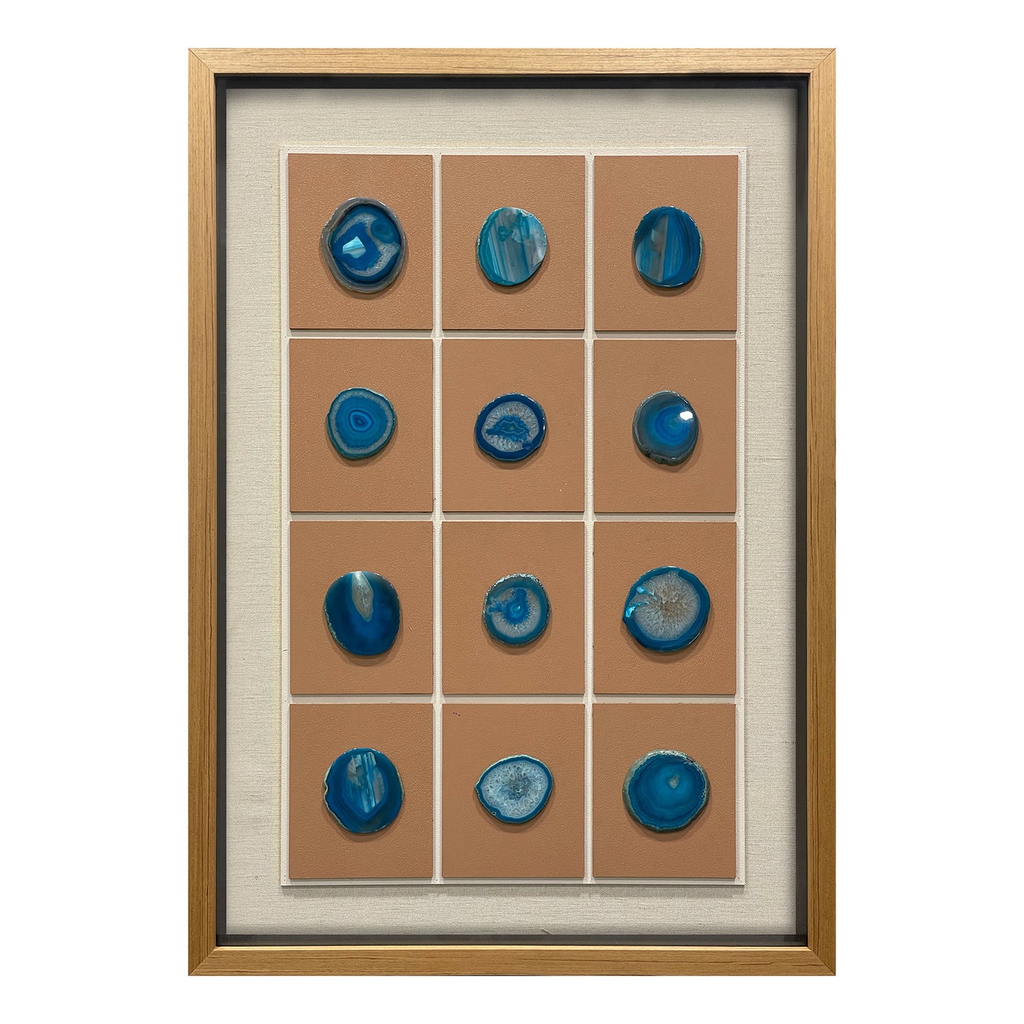 A three-dimensional carving masterpiece adorned with carved crystal panels, a modern wall art hanging piece for interior spaces.