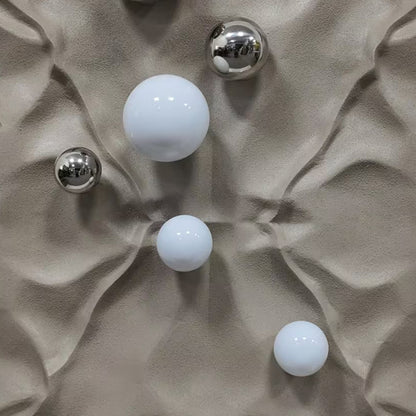 Silver Pebble Sandstone Wall Art