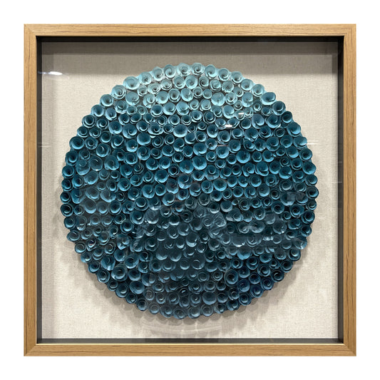 Handmade Wood Paper Flower Wall Art - Luxury Decor