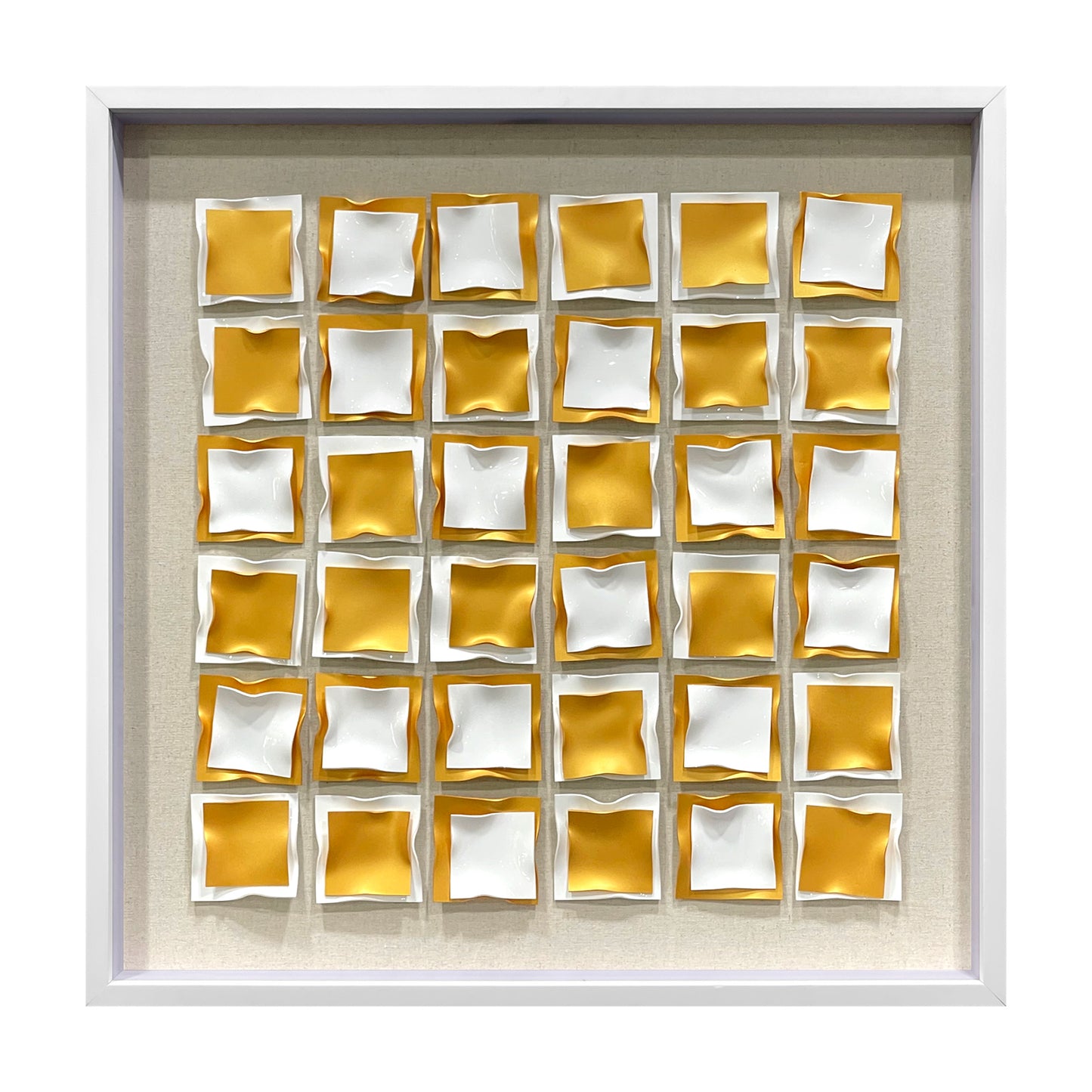 Kinetic Acrylic Strip Wall Art - Modern 3D Holographic Decor